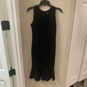 Lulus size small black dress.